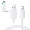 Joyroom Kabelis S-AL012A14 2.4A USB prie Lightning / 2.4A/ 1.2m (baltas)
