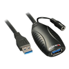 USB Prailginimo Laidas - LINDY USB 3.0 Aktyvus Prailginimo Laidas 15 m 5 Gbps Duomenų Perdavimas
