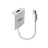 Lindy Adapteris - Mini DisplayPort į HDMI Keitiklis 1920x1080@60Hz HDCP 1.4/2.2
