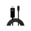 Adapteris - LINDY USB Type C į HDMI® 4K60 Adapteris 18Gbps 2 m