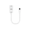 Adapteris - LINDY Mini DisplayPort 1.2 į HDMI 4K Pasyvus Adapteris Konverteris, 30Hz, 10.8Gbps, Baltas