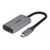 Adapteris - LINDY USB Type C į HDMI 8K60 Konverteris, Pilkas