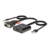 System przekazu sygnału AV Lindy Adap VGA&amp;Audio to HDMI Konverter