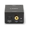 Garso Adapteris - LINDY Phono į TosLink ir Bendraašis ADC Adapteris 24-bit/48KHz, Juodas