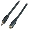 Garso Kabelis - LINDY Garso Prailginimo Kabelis 3.5 mm Stereo, 2 m, Juodas