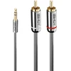 Audio Kabelis - LINDY 10m 3.5mm į Dual Phono M Aukso Padengtas Jungtis