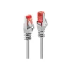 Tinklo Kabelis - LINDY Cat.6 S/FTP Tinklo Kabelis, RJ45, M/M, 250MHz, 28AWG, 0.5 m, Pilkas