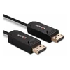 DisplayPort Kabelis - LINDY Šviesolaidinis Hibridinis DisplayPort 2.0 UHBR10 Kabelis, 40Gbps, 7680x4320@60Hz, 20 m, Juodas