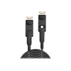 Lindy Laidas - Hibridinis Pluoštinis Mini DisplayPort 1.4 50m 7680x4320@60Hz Atsparūs DP Jungtys