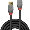 HDMI Prailginimo Laidas - LINDY Anthra Line HDMI M/F, Didelės Spartos, 4096x2160@60Hz, 2 m, Juodas
