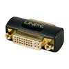 Adapteris - LINDY DVI-D M/F į HDMI M, 0,2 m, Juodas