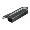 USB Hub - LINDY USB 3.0 Hub, 4 Jungtys, Juodas