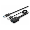 Kabelis USB Lindy 2x USB-A - USB-A 35 m Juodas (43357)