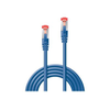 Tinklo Kabelis - LINDY Cat.6 S/FTP Tinklo Kabelis, RJ45, M/M, 250MHz, 27AWG, 15 m, Mėlynas