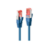 Tinklo Kabelis - LINDY Cat.6 S/FTP Tinklo Kabelis, RJ45, M/M, 250MHz, 27AWG, 15 m, Mėlynas