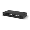 KVM Switch - LINDY 8 Prievadų DisplayPort 1.2, USB 2.0 ir Garso KVM Switch, Juodas