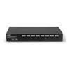 KVM Switch - LINDY 8 Prievadų DisplayPort 1.2, USB 2.0 ir Garso KVM Switch, Juodas