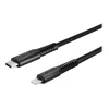 USB Kabelis - LINDY USB Type C į Lightning Laidas, M/M, 480Mbps, 3 m, Juodas