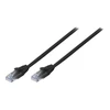 Tinklo Kabelis - LINDY Cat.6 U/UTP Tinklo Kabelis, RJ45, M/M, 250MHz, 0.3 m, Juodas