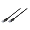 Tinklo Kabelis - LINDY Cat.6 U/UTP Tinklo Kabelis, RJ45, M/M, 250MHz, 0.5 m, Juodas