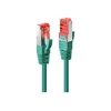 Tinklo Kabelis - LINDY Cat.6 S/FTP Tinklo Kabelis, RJ45, M/M, 250MHz, 27AWG, 10 m, Žalias