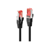Tinklo Kabelis - LINDY Cat.6 S/FTP Tinklo Kabelis, RJ45, M/M, 250MHz, 27AWG, 15 m, Juodas