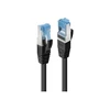 Tinklo Kabelis - LINDY Cat.6A S/FTP TPE Tinklo Kabelis, RJ45, M/M, 500MHz, 15 m, Juodas