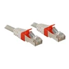 Tinklo Kabelis - LINDY Cat.6A S/FTP LSZH Tinklo Kabelis, RJ45, M/M, 500MHz, 26AWG, 2 m, Pilkas