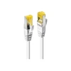 Tinklo Kabelis - LINDY RJ45 S/FTP LSZH Tinklo Kabelis, Cat.6A Jungtis, Cat.7 Raw, M/M, 20 m, Baltas