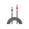 Tinklo Kabelis - LINDY Cat.6A S/FTP LSZH Tinklo Kabelis, RJ45, M/M, 500MHz, 26AWG, 5 m, Pilkas