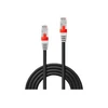 Tinklo Kabelis - LINDY Cat.6A S/FTP LSZH Tinklo Kabelis, RJ45, M/M, 500MHz, 26AWG, 5 m, Juodas