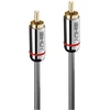 Garso Kabelis - LINDY Cromo Line Skaitmeninis Phono Garso Kabelis, M/M, 1 m, Antracito Spalva