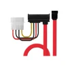 Kabelis - LINDY SATA Duomenų ir Maitinimo Kabelis 0.5m 6Gbps