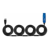 USB Prailginimo Laidas - LINDY USB 3.0 Aktyvus Prailginimo Laidas, M/F, 30 m, Juodas