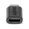 USB Adapteris - LINDY USB 3.2 Type C į C M/F Adapteris, Juodas