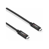 USB Kabelis - LINDY Aktyvus USB 3.2 Gen 2 C/C Laidas, 10Gbps, 8K, 60Hz, 100W, 3 m, Juodas