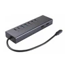 Nešiojamojo Kompiuterio Mini Dokavimo Stotis - LINDY DST-Mini Duo, USB-C Dokas, 2x 4K HDMI, PD 100W, Gigabit Ethernet