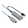 USB Kabelis - LINDY Šviesolaidinis USB 3.0 Laidas, 5Gbps, 30 m, Mėlynas