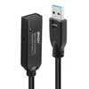 Lindy Adapteris - USB 3.0 Aktyvus Pratęsimas 20m Type A į C 5 Gbps