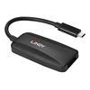 Adapteris - LINDY USB Type C į DisplayPort 8K60 Konverteris, Juodas