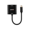 Adapteris - LINDY USB Type C į DisplayPort 4k144 Konverteris, Juodas