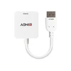 Adapteris - LINDY HDMI 18G į DisplayPort 1.2 Konverteris, 3840x2160@60Hz, Baltas