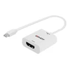 Adapteris - LINDY Mini DisplayPort 1.2 į HDMI 4K 60Hz Aktyvus Adapteris Konverteris, Baltas