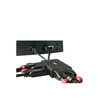 Adapteris - LINDY HDMI į DisplayPort, DVI ir VGA Konverteris, 4K@30Hz, 1920x1200@60Hz, Juodas