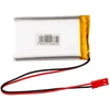 Lithium Polymer Baterija Akyga AKY0393 LP903759 Li-Po 3.7V 2200mAh PCM JST 2.54 2-Pin Connector 150mm