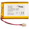 Lithium Polymer Baterija Akyga AKY0640 LP674261 Li-Po 3.7V 2000mAh PCM Molex 2.50 2Pin Connector 50mm