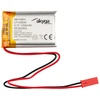 Lithium Polymer Baterija Akyga AKY0663 LP103040 Li-Po 3.7V 1200mAh PCM JST 2.54 2-Pin Connector 150mm