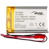 Lithium Polymer Baterija Akyga AKY0664 LP103451 Li-Po 3.7V 1850mAh PCM JST 2.54 2-Pin Connector 150mm