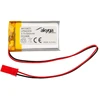 Lithium Polymer Baterija Akyga AKY0823 LP542439 Li-Po 3.7V | 500mAh PCM JST 2.54 2Pin Connector 150mm