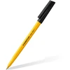 STAEDTLER tušinukas „Stick 430 F“, juodas, 0,3 mm, su dangteliu